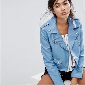 baby blue jacket womens